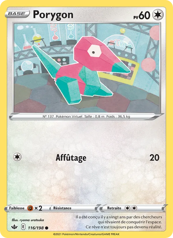 Porygon, Règne de Glace No. 116