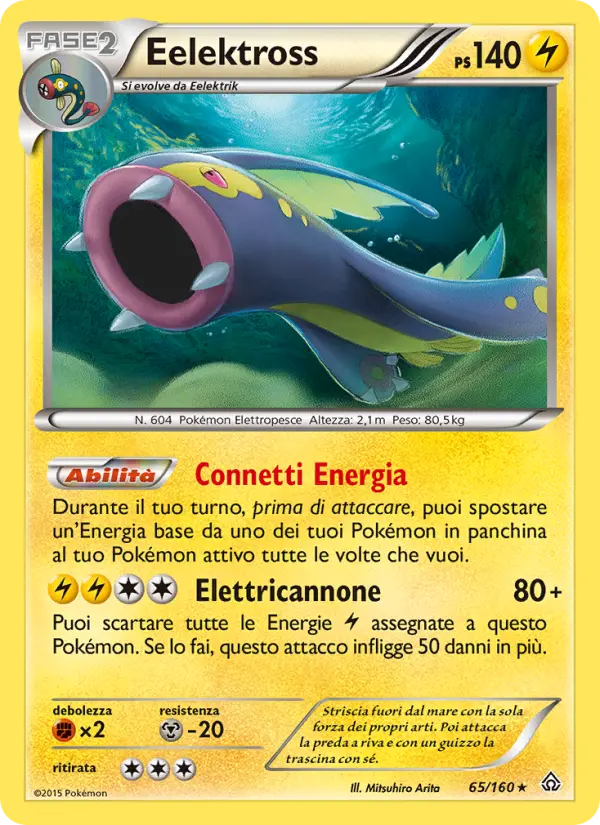 Eelektross, Scontro Primordiale No. 65