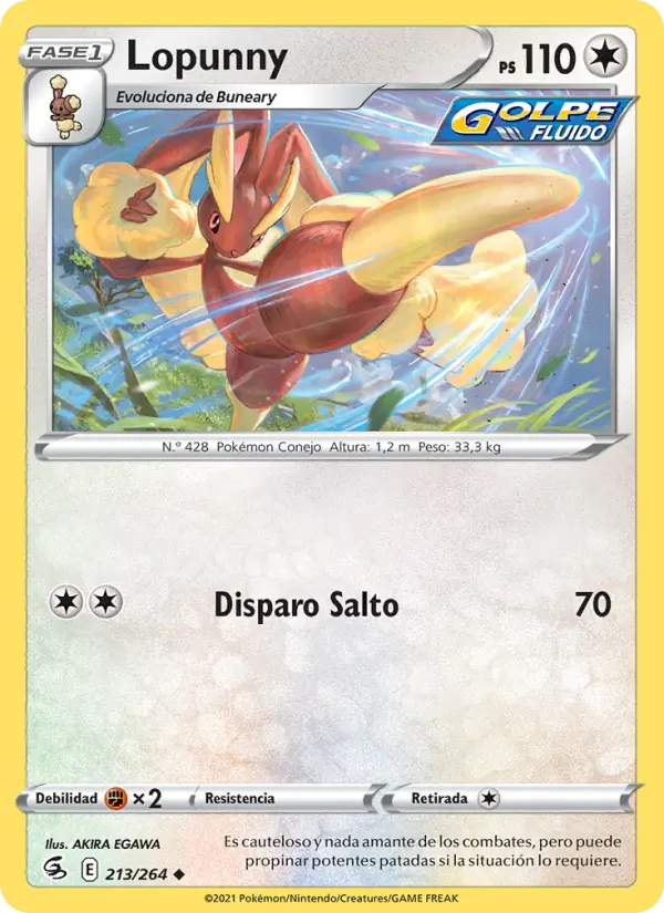 Lopunny, Golpe Fusión No. 213