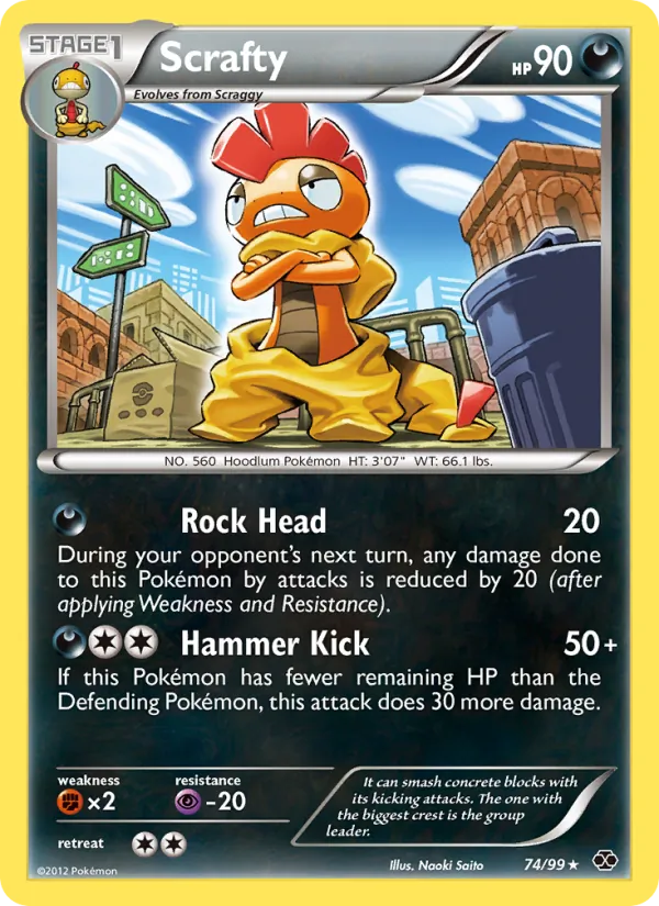 Scrafty, Next Destinies No. 74