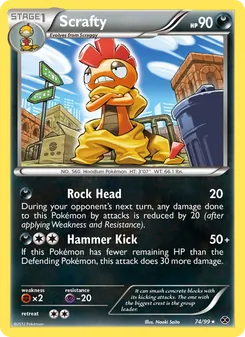 Scrafty, Next Destinies No. 74 Normal