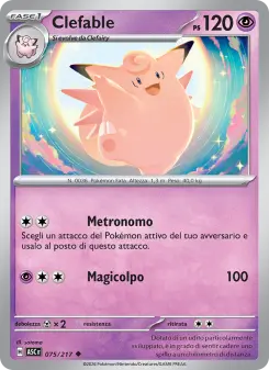 Clefable, Ascesa Eroica No. 075 Normal