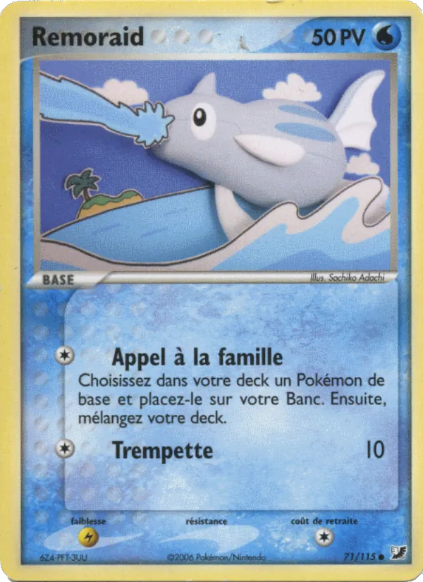 Remoraid, EX Forces Cachées Nº 71