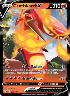 Centiskorch V, Oscuridad Incandescente No. 33 Holo