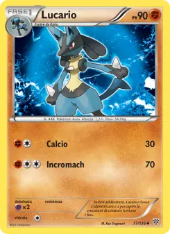 Lucario, Uragano Plasma Nº 77 Normal