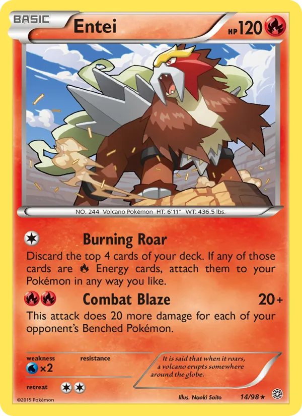 Entei, Ancient Origins Nº 14