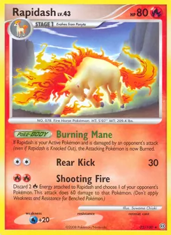 Rapidash, Stormfront No. 22 Normal