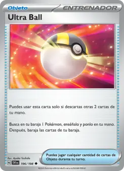 Ultra Ball, Escarlata y Púrpura Nº 196 Normal