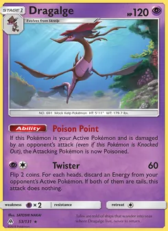 Dragalge, Forbidden Light Nº 53 Normal