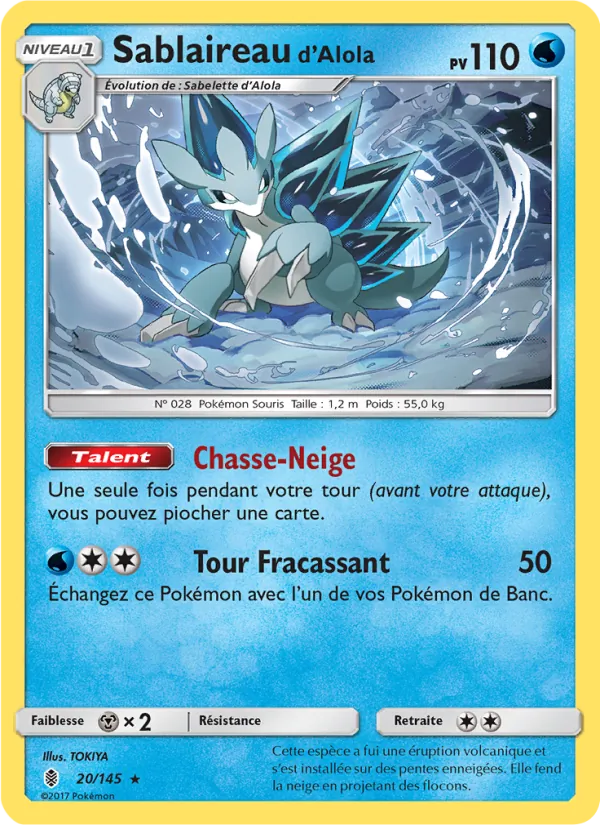 Sablaireau d’Alola, Gardiens Ascendants Nº 20