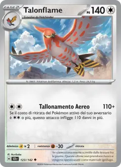 Talonflame, Corona Astrale No. 123 Normal