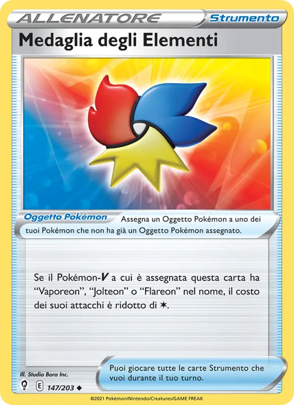 Medaglia degli Elementi, Evoluzioni Eteree Nº 147