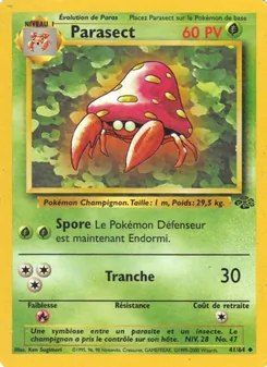 Parasect, Jungle Nº 41 Normal