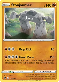 Stonjourner, Rebel Clash Nº 111 Holo
