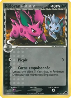 Nidoran ♂ δ, EX Île des Dragons No. 57 Normal