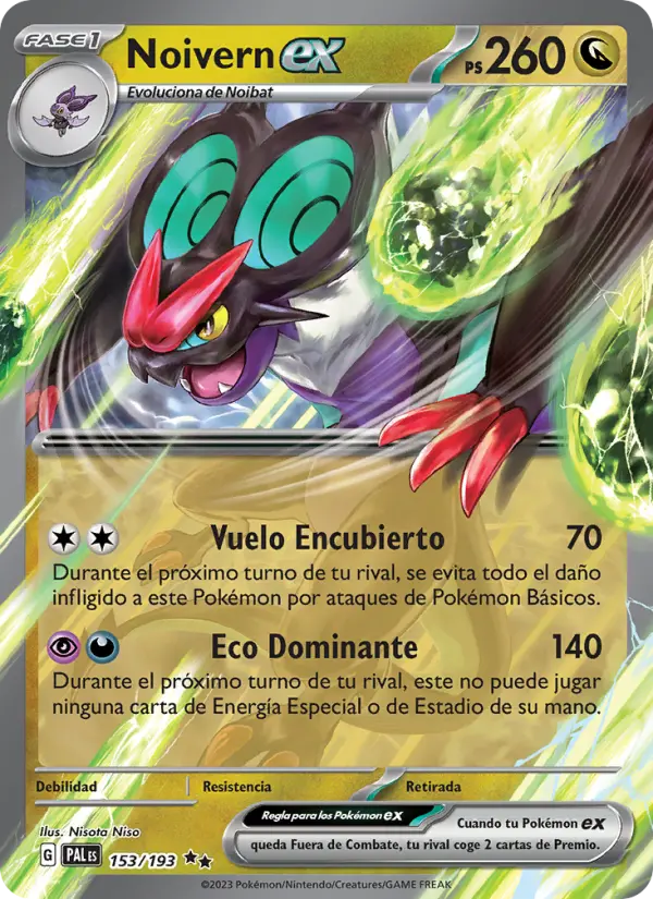 Noivern ex, Evoluciones en Paldea No. 153
