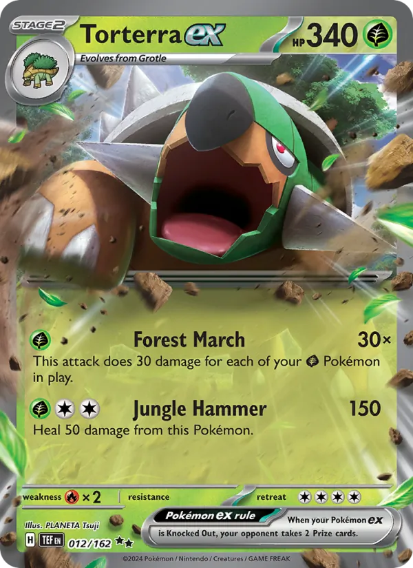 Torterra ex, Temporal Forces Nº 012