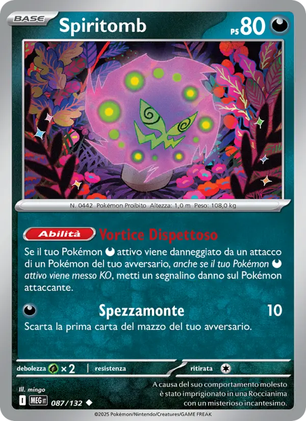 Spiritomb, Megaevoluzione Nº 087