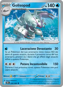 Golisopod, Caos Nascente Nº 026 Normal