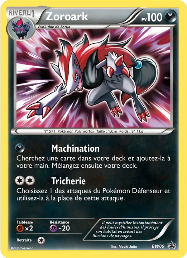 Zoroark, Promo BW Nº BW09