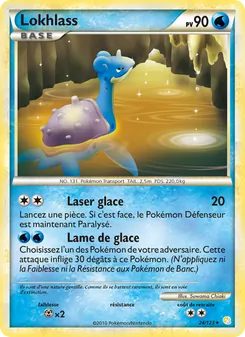 Lokhlass, HeartGold SoulSilver Nº 24 Normal