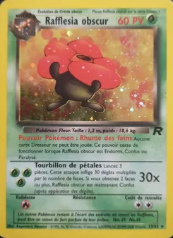 Rafflesia obscur, Team Rocket No. 13 Holo