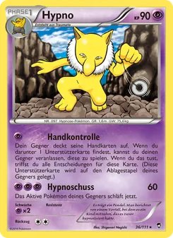 Hypno, Fliegende Fäuste No. 36 Normal