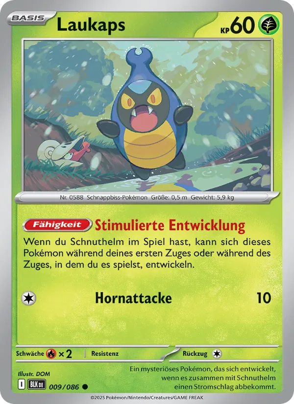Laukaps, Schwarze Blitze Nº 009