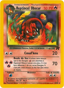 Reptincel Obscur, Team Rocket No. 32 Normal