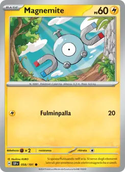 Magnemite, Scintille Folgoranti No. 058 Normal