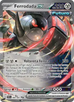 Ferrodada ex, Destinos de Paldea Nº 066 Holo