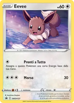 Eevee, SPSC Promo Nº SWSH127 Holo
