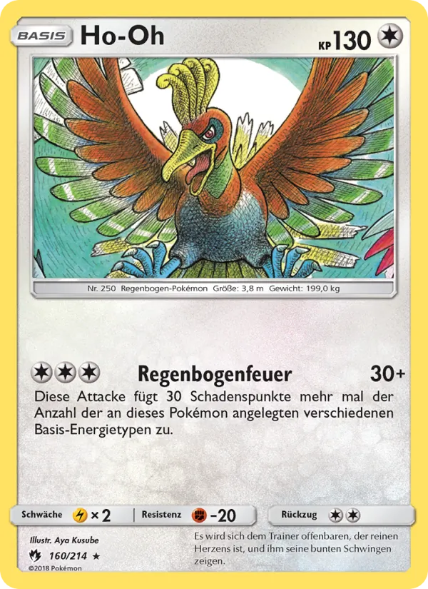 Ho-Oh, Echo des Donners No. 160