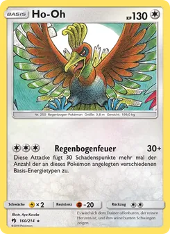 Ho-Oh, Echo des Donners No. 160 Normal