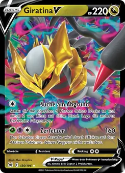 Giratina V, Verlorener Ursprung Nº 130 Holo