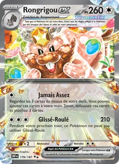 Rongrigou-ex, Flammes Obsidiennes No. 179 Holo