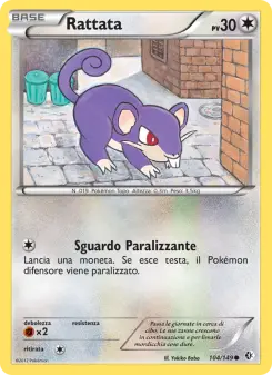 Rattata, Confini Varcati No. 104 Normal