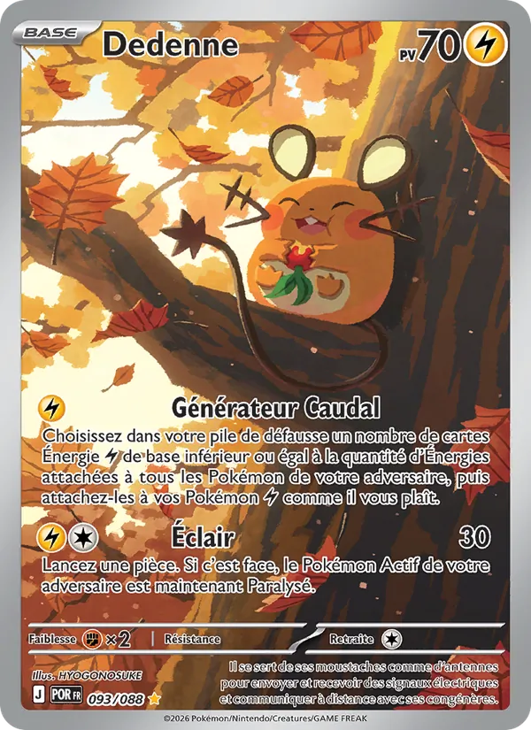 Dedenne, Équilibre Parfait Nº 093