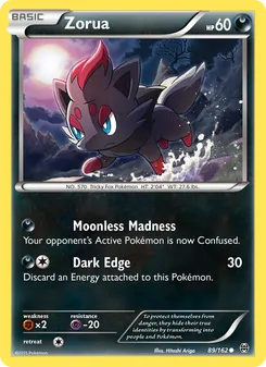Zorua, BREAKthrough Nº 89 Normal