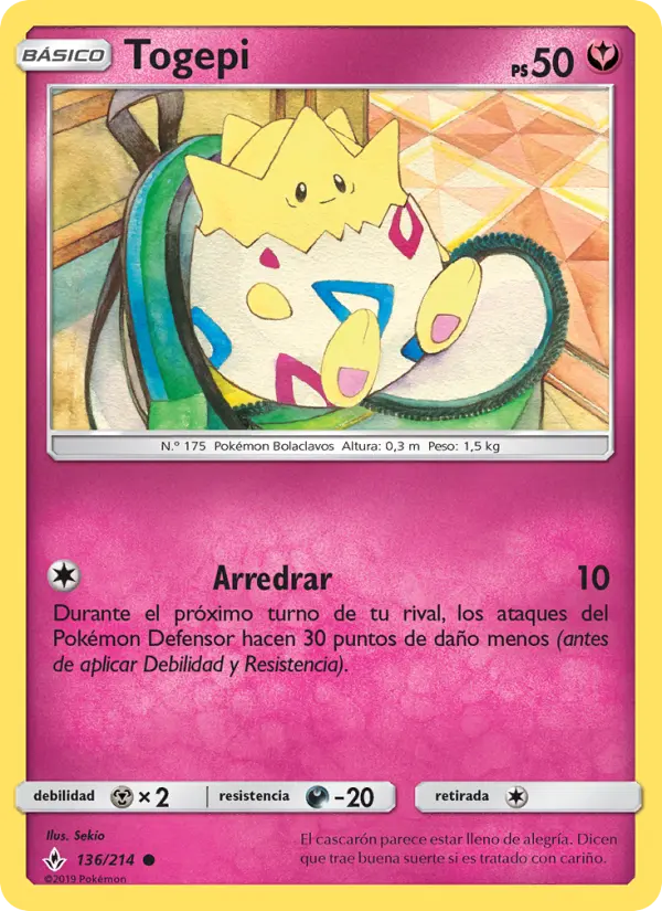 Togepi, Vínculos Indestructibles No. 136