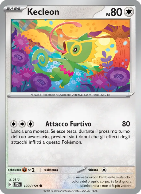 Kecleon, Avventure Insieme No. 122