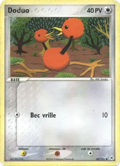 Doduo, EX Légendes Oubliées No. 60 Normal