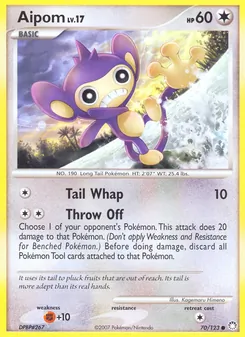 Aipom, Mysterious Treasures No. 70 Normal