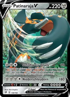 Patinaraja V, Clash der Rebellen Nº 136 Holo