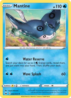 Mantine, Sword & Shield No. 52 Normal