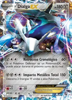 Dialga EX, Fuerzas Fantasmales Nº 62 Normal