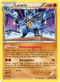 Lucario, Kommende Schicksale No. 64 Normal