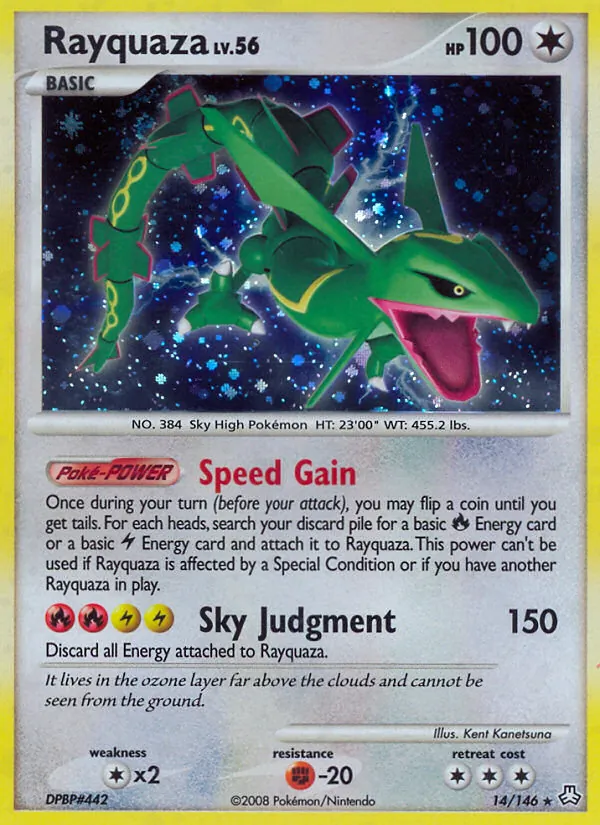 Rayquaza, Legends Awakened No. 14