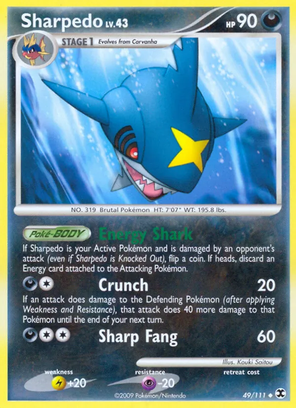 Sharpedo, Rising Rivals Nº 49