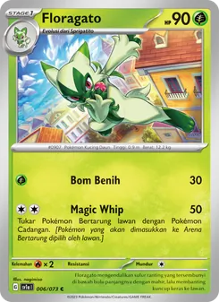 Floragato, Hantaman Triplet Nº 006 Normal